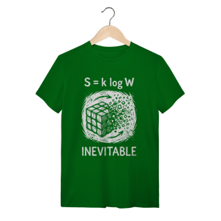 Nome do produto Camiseta Entropia Boltzmann: S = k log W (Física & Termodinâmica)
