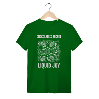 Nome do produto Camiseta Theobromine Molecule: A Fórmula da Felicidade (Química)