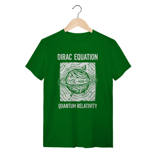 Nome do produto Camiseta Equação de Dirac – Física Quântica