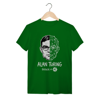Nome do produto Camiseta Alan Turing – Ciência da Computação