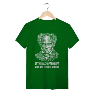 Nome do produto Camiseta Arthur Schopenhauer – Filosofia