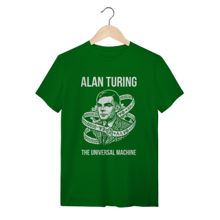 Nome do produto Camiseta Alan Turing – Ciência da Computação