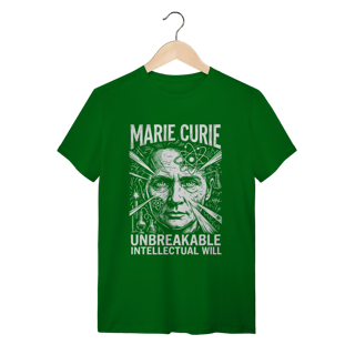 Nome do produto Camiseta Marie Curie Ciência Unissex Algodão Premium