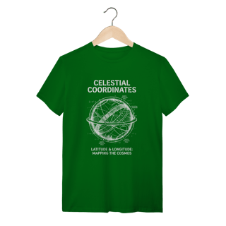 Nome do produto Camiseta Coordenadas Celestiais: Mapeando o Infinito