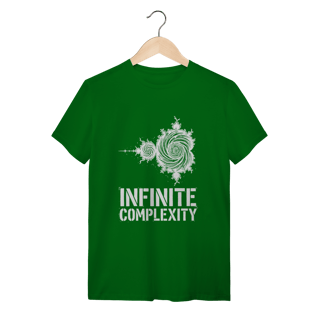 Nome do produto Camiseta Conjunto de Mandelbrot: A Geometria do Infinito (Matemática & Caos)