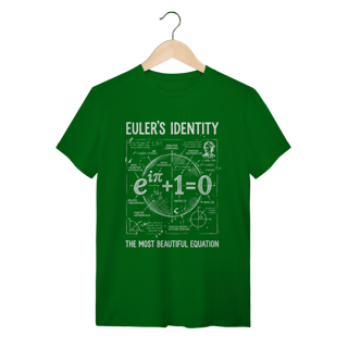 Nome do produto Camiseta Euler's Identity: GOD'S EQUATION (Matemáticos e Físicos)