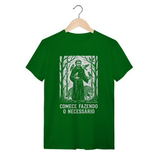 Nome do produto Camiseta Francisco de Assis – Filosofia e Sabedoria