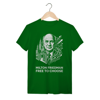 Nome do produto Camiseta Milton Friedman – Economia