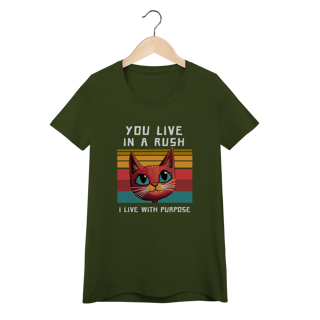 Nome do produto Baby Look - You Live In A Rush