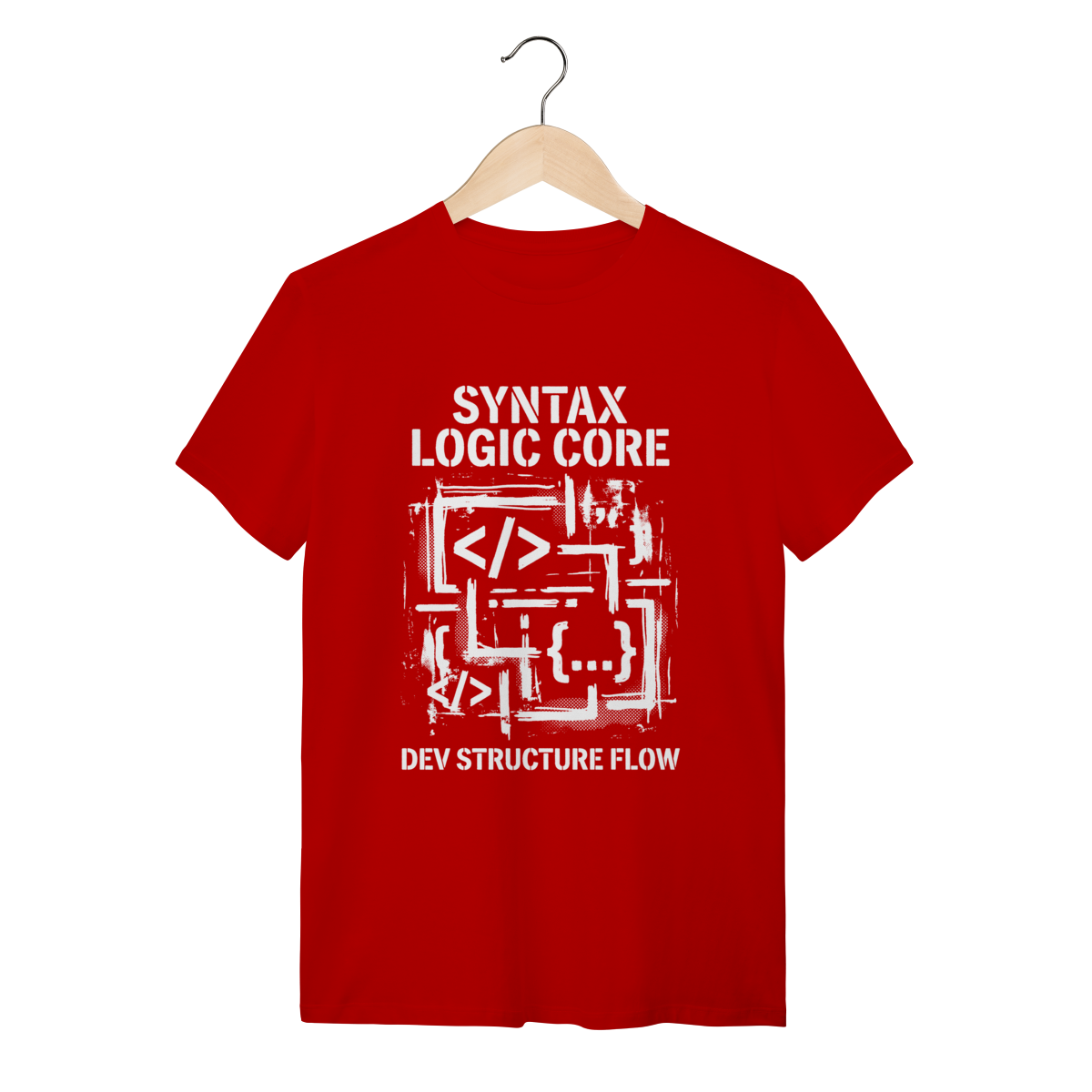 Nome do produto: Camiseta Syntax Dev: O Código do Criador 