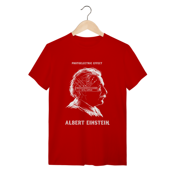 Camiseta Albert Einstein – Física Moderna