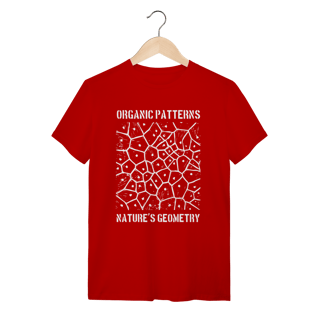 Nome do produto Camiseta Voronoi Diagram: A Geometria da Natureza (Arquitetura & Math)