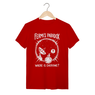 Nome do produto Camiseta Paradoxo de Fermi: O Silêncio do Universo