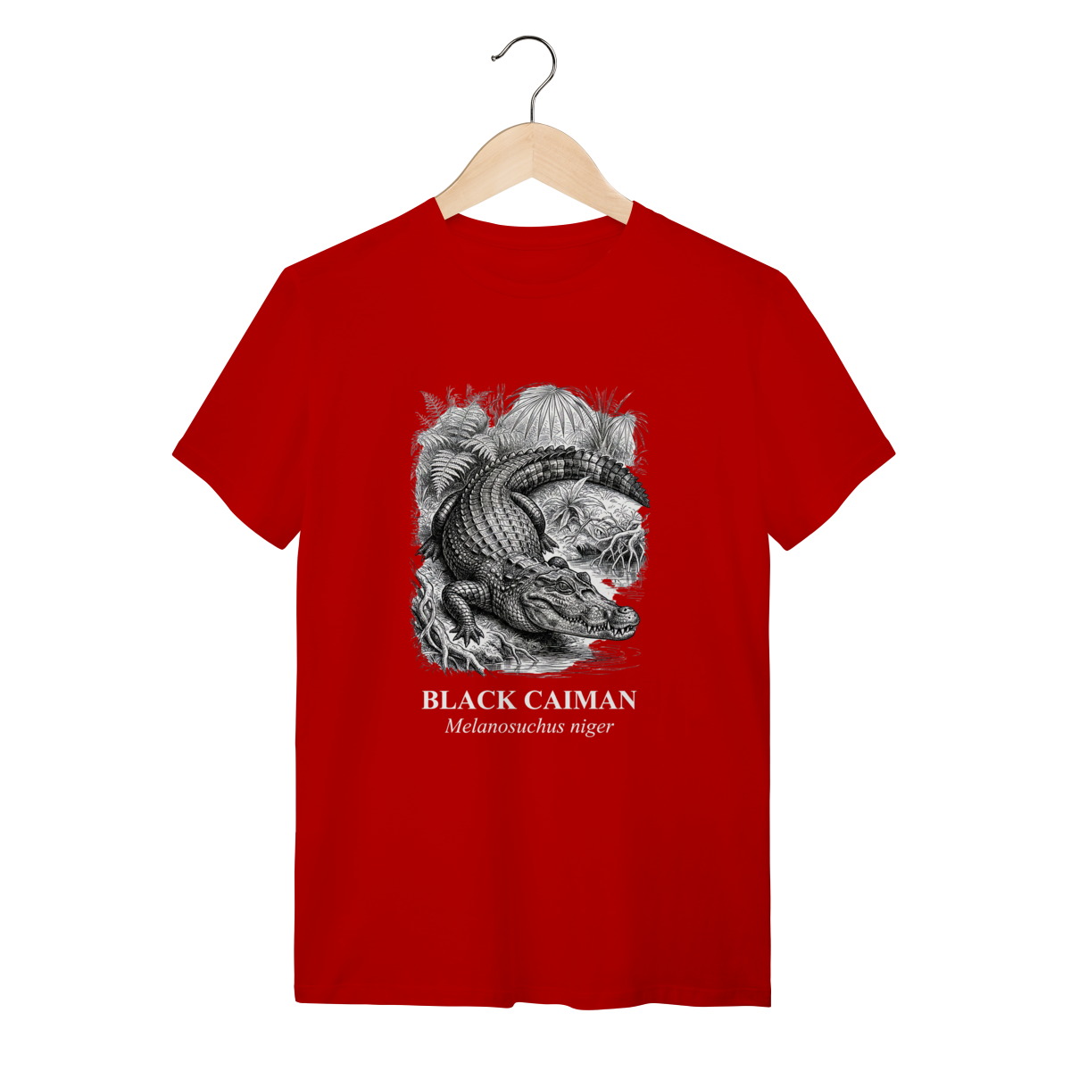 Nome do produto: Camiseta Black Caiman Concept - 100% Algodão Unissex Premium