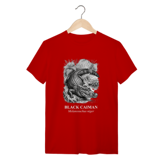 Camiseta Black Caiman Concept - 100% Algodão Unissex Premium