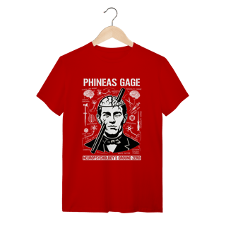 Nome do produto Camiseta Phineas Gage - O Legado da Neurociência