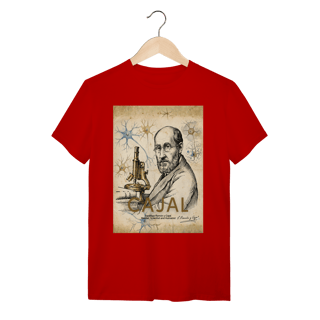Nome do produto Camiseta Neurônios de Cajal - O Mapa da Mente