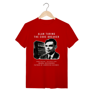 Nome do produto Camiseta Alan Turing - O Pai da Computação