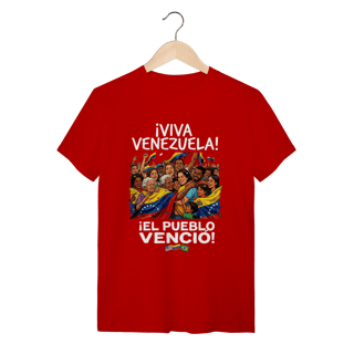 Nome do produto Camiseta Viva Venezuela: O Povo Venceu – Edição Especial e Histórica 2026