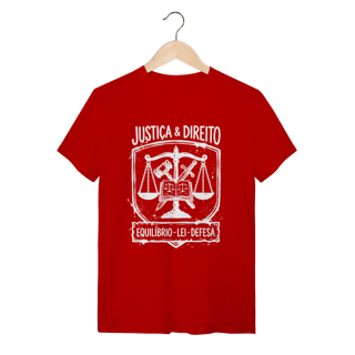 Nome do produto Camiseta Balança da Justiça: O Equilíbrio da Lei