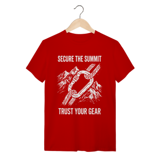 Nome do produto Camiseta Mosquetão & Montanha: O Elo da Liberdade