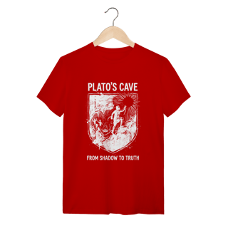 Nome do produto Camiseta Alegoria da Caverna: A Realidade Revelada