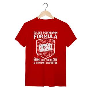 Nome do produto Camiseta Fórmula de Euler – Matemática
