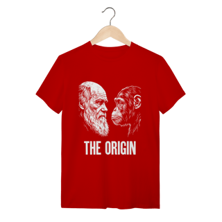Nome do produto Camiseta Charles Darwin – Coleção A Origem (8 Estampas Exclusivas)