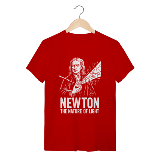 Nome do produto Camiseta Isaac Newton – Física Clássica