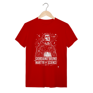 Nome do produto Camiseta Giordano Bruno – Cosmologia e Astronomia