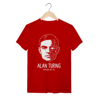 Nome do produto Camiseta Alan Turing – Ciência da Computação