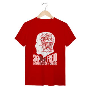 Nome do produto Camiseta Sigmund Freud – Psicologia e Ciência