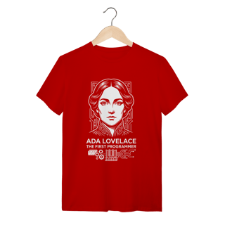 Nome do produto Camiseta Ada Lovelace – Ciência da Computação