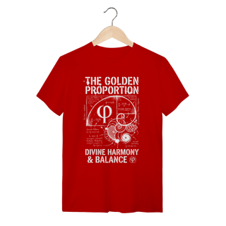 Nome do produto Camiseta Phi Golden Ratio: A Assinatura Matemática da Beleza