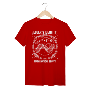 Nome do produto Camiseta Euler's Identity: GOD'S EQUATION (Matemáticos e Físicos)