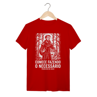 Nome do produto Camiseta Francisco de Assis – Filosofia e Sabedoria