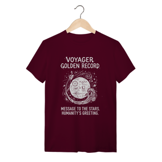 Camiseta Voyager Golden Record: O Mensageiro Cósmico