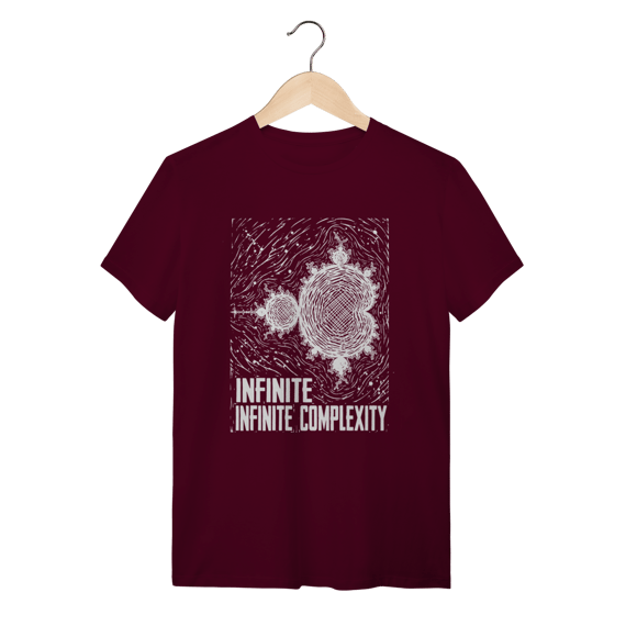 Camiseta Conjunto de Mandelbrot: O Mapa do Caos (Ciência & Matemática)