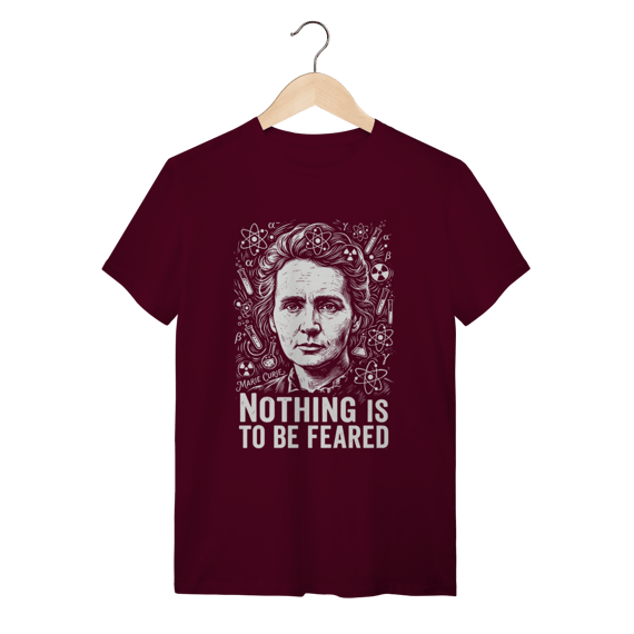 Camiseta Marie Curie – Ciência