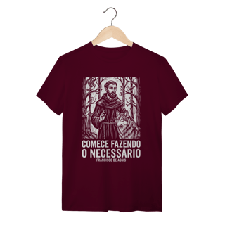 Nome do produto Camiseta Francisco de Assis – Filosofia e Sabedoria