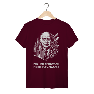 Nome do produto Camiseta Milton Friedman – Economia
