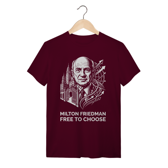 Camiseta Milton Friedman – Economia