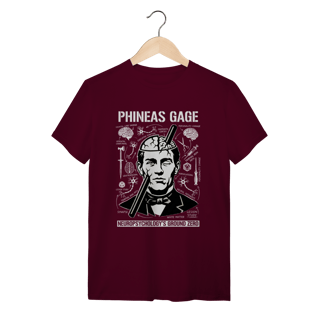 Nome do produto Camiseta Phineas Gage - O Legado da Neurociência
