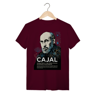 Nome do produto Camiseta Santiago Ramón y Cajal - A Arte da Neurociência