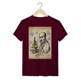 Nome do produto Camiseta Neurônios de Cajal - O Mapa da Mente