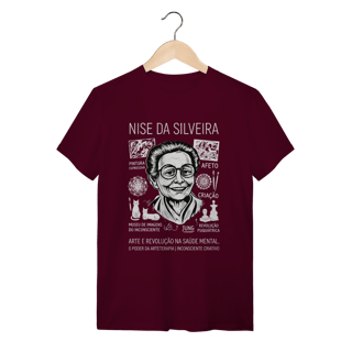 Nome do produto Camiseta Nise da Silveira - Imagens do Inconsciente