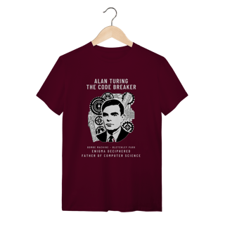 Nome do produto Camiseta Alan Turing - O Pai da Computação