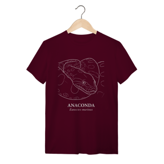 Nome do produto Camiseta Anaconda Eunectes Murinus Concept - 100% Algodão Unissex Premium