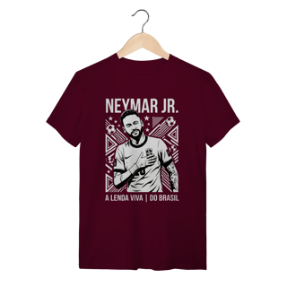 Nome do produto Camiseta Neymar Jr.: A Lenda Viva do Brasil – Edição Especial