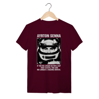 Nome do produto Camiseta Ayrton Senna: O Gap da Lenda – Edição Especial
